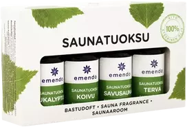 Emendo pirties eterinių aliejų rinkinys, 4x10 ml