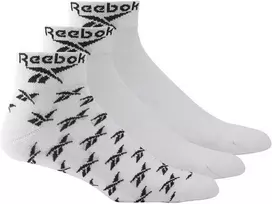 Reebok Kojinės Cl Fo Ankle Sock 3P Baltas