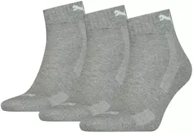 Puma Kojinės Cushioned QU Pilkas