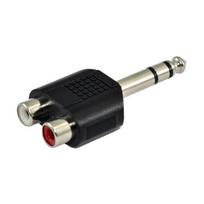 sound station quality (ssq) SSQ HA7 – adapteris, 2 x RCA lizdas – 6,3 mm stereo jack
