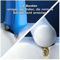 Oral-B CrossAction šepetėlių galvutės, 4 vnt
