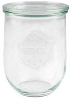 Weck patento stiklas Tulip 1062 ml Ø10.8x14.7 cm be dangtelio, stiklas, 20 vnt./dėžėje