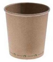 Multi Cup Pap/CPLA Soup-To-Go 480 ml 16 oz Ø98x102 mm rudos spalvos, 500 vnt./kartonas