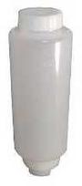 Multi Plastikinis butelis FIFO 710ml Ø7.6xH21cm PE su dangteliu baltas, vnt