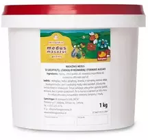 Mėta Masažinis medus su greipfrutų, levandų ir rozmarinų eteriniais aliejais, 1kg