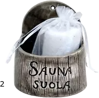 Timo Keramika Keraminis druskos indas pirčiai - tamsus 250 ml