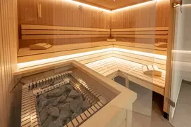 Elektrinė pirties krosnelė - HARVIA Qube Combi