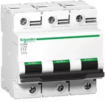 Schneider Electric C120N 3P 125A C 10KA 415V Automatinis jungiklis