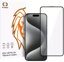 Grūdintas stiklas Tel Protect 10X HD Plus Titanium, skirtas Iphone 15 Pro (vokelis)