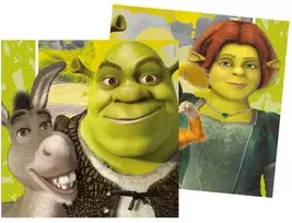 Globos Europe Bv Shrek servetėlės, 20 vnt.