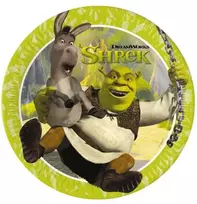 Globos Europe Bv Shrek lėkštės, 8 vnt.