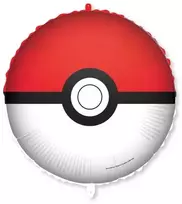 Globos Europe Bv Pokeball folijos balionas, 46 cm