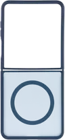 Oem Dėklas na Samsung Z Flip 8 4sF-S Acrylic zgodny su MagSafe ciemnoniebieskie