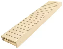 Pirties gultas, Drebulė / juodalksnis, 400x1600-2400 mm