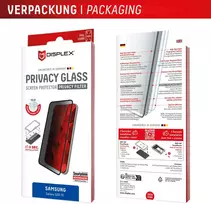 Samsung Galaxy S26 FE privatumo stiklas Displex permatomas