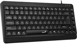 Genius LuxeMate 109 klaviatūra su laidu (USB) CZ/SK, juoda