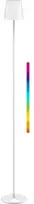 Goobay XL belaidė LED grindų lempa 260 lm 18650 baterija RGBW IP44, 122 cm balta