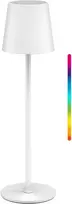 Goobay Belaidė LED stalinė lempa, dydis M, 38 cm, RGBW, balta