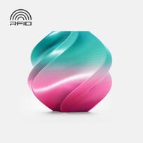 Bambu Lab PLA Silk Multi-Color South Beach Rainbow 3D Plastikas Bambulab Filament 1.75mm 1kg