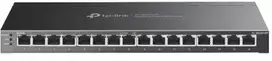 Šakotuvas TP-Link JetStream TL-SG2016P tinklo komutatorius L2/L3/L4 Gigabit Ethernet (10/100/1000) PoE palaikymas Juodas