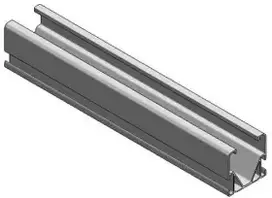 Usorteret Van der Valk - Aliuminio profilis Side++ L=4670 mm XXL
