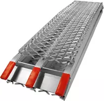 Wiltec sulankstoma aliumininė užvažiavimo rampa 226 cm, 340 kg, 30195