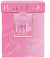 Baylis & Harding Grožio priežiūros rinkinys (Jojoba, Vanilė ir Migdolų aliejus) - Kūno priežiūros rinkinys dovanų dėžutėje (5 vnt.)