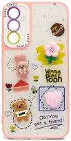 Dėklas Back cover iLike Apple iPhone 13 EPOXY CARTOON COVER Rožinė
