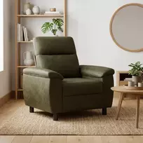Sofa Armijos Žalia 95 x 90 x 95 cm Dirbtinė suedė oda