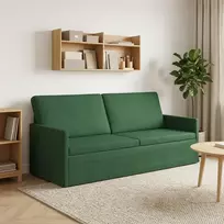 3 vietų sofa Džiunglių žalia 190 x 81 x 82 cm