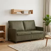 Dviejų vietų sofa Armijos Žalia 150 x 81 x 82 cm Dirbtinė zomša