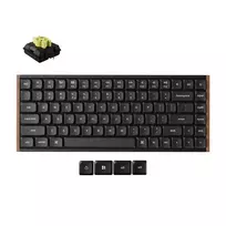 Keychron K3 Ultra Wireless Belaidė Žaidimų Klaviatūra | Juodas, Keychron Milk POM Banana