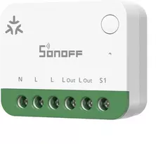 Išmanusis Jungiklis - SONOFF MINI-1GSP Wi‑Fi Matter Balta/Žalia