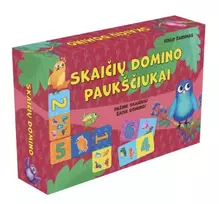 KNYGA Žaidimas 'Skaičių domino. Paukščiukai'