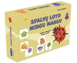KNYGA Žaidimas 'Spalvų loto. Mirgu margu'