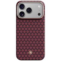 Benks Case Magnetic Armor Air Armor Grid Kevlar Metal Frame 600D (C.K.FL.AP.JX.0073) for iPhone 18 Pro Max/17 Pro Max burgundy