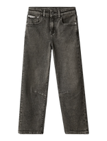 Calvin Klein - Barrel Onyx Black - Laisvi džinsai - Juoda