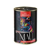 MAU Pate ir filė – šlapias kačių maistas su jautiena, batatais ir rozmarinu, 400 g