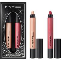MAC Cosmetics Holiday Decadent Dazzlelips Crayon Duo dovanų rinkinys lūpoms