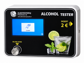 Monetinis alkotesteris Sobrio® Public