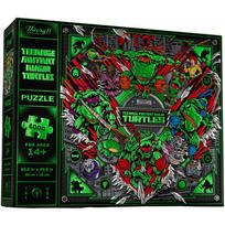 Theory11 Vėžliukai nindzės (TMNT) dėlionė 1000 detalių, 65 x 65 cm