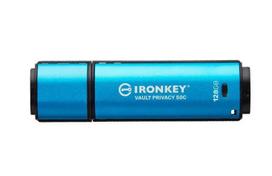 KINGSTON 128GB USB-C IronKey Vault Privacy, UFDKNGIKVP50C_128GB