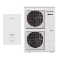 Šilumos siurblys oras-vanduo Panasonic Aquarea T-CAP Bi-Bloc H kartos 9 kW, trifazis, WH-SXC09H3E8 / WH-UX09HE8