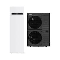 Šilumos siurblys oras-vanduo Panasonic Aquarea T-CAP All in One K kartos 12 kW, trifazis, su integruota 260 l talpa