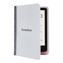 Atverčiamasis dėklas PocketBook Touch Lux 5 / Lux 4 / HD 3, Basic 2 / Lux 2 / Color 6", baltas
