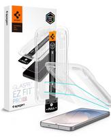 Spigen Glas.tR EZ Fit Pro AC apsauginis stiklas Samsung Galaxy S26 FE, 2 vnt.