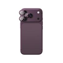 Kameros apsauginis stiklas AmazingThing Titan Vision Lens Sapphire skirtas iPhone 18 Pro / 18 Pro Max, violetinis
