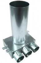 Metalinė dėžutė difuzoriui Prodmax, 3x75/125