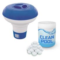 Bestway Plaukiojantis cheminių medžiagų dozatorius + 0,5kg daugiafunkcinių tablečių