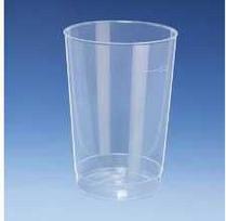 Multi Plastikinis puodelis 20 cl Ø67 mm H98 mm daugkartinis PP pusiau permatomas, 20 vnt. x 40/dėžė
